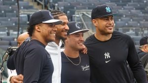 Yankees Present Josh Hart With Jersey to Honor Trailblazing Relative Elston Howard