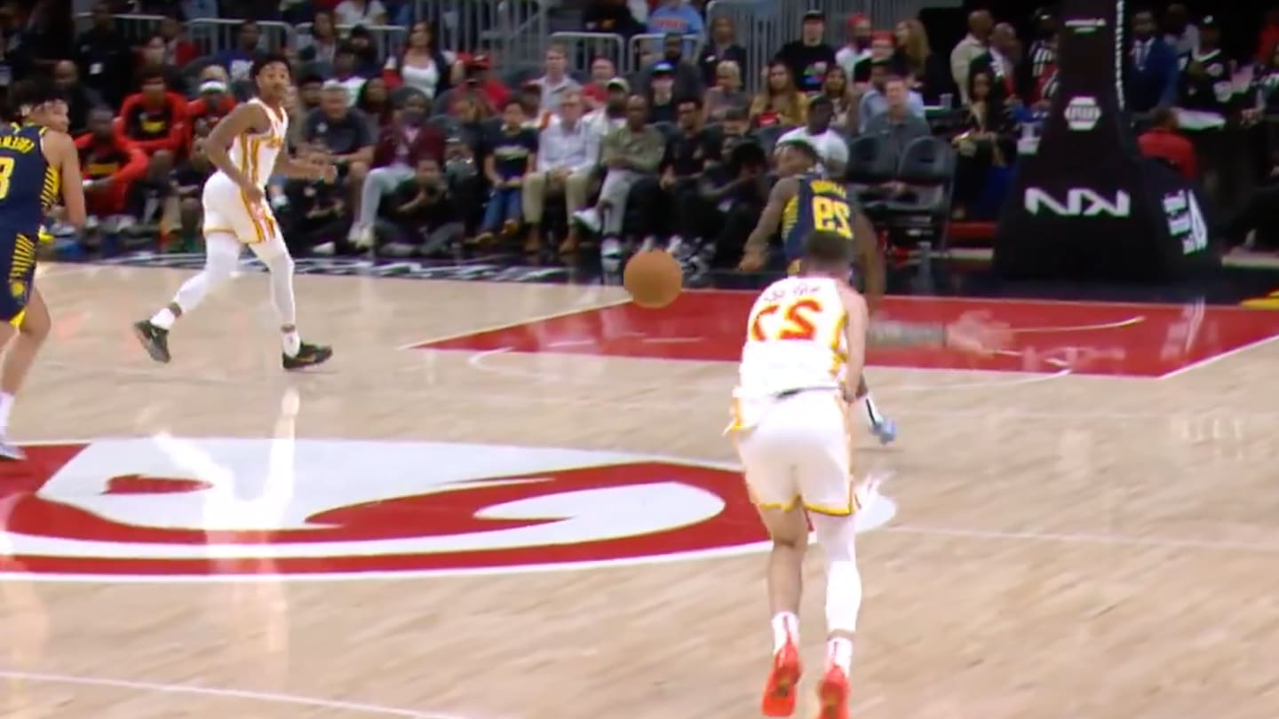 Hawks' Vit Krejci Throws Sweetest Pass of the NBA Season in a Preseason Game