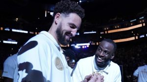 Klay Thompson Gives Perfect Quip Back at Draymond Green's Smack Talk