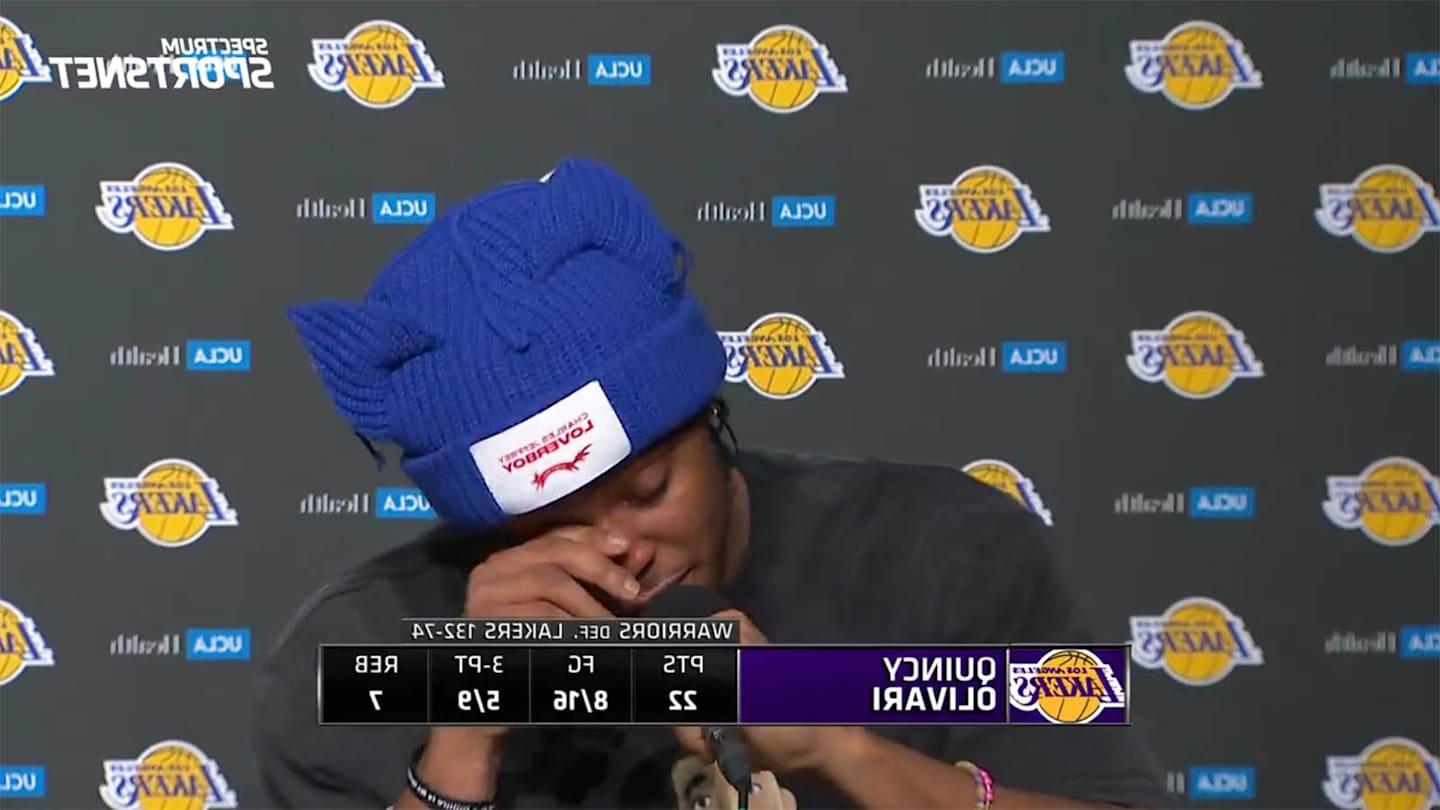 Steph Curry Responds After Lakers Rookie Gets Choked Up Talking About Meeting Him