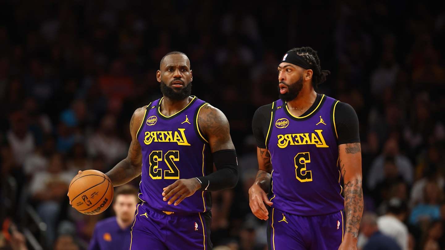 Anthony Davis Provided a Funny Injury Update During LeBron James Interview