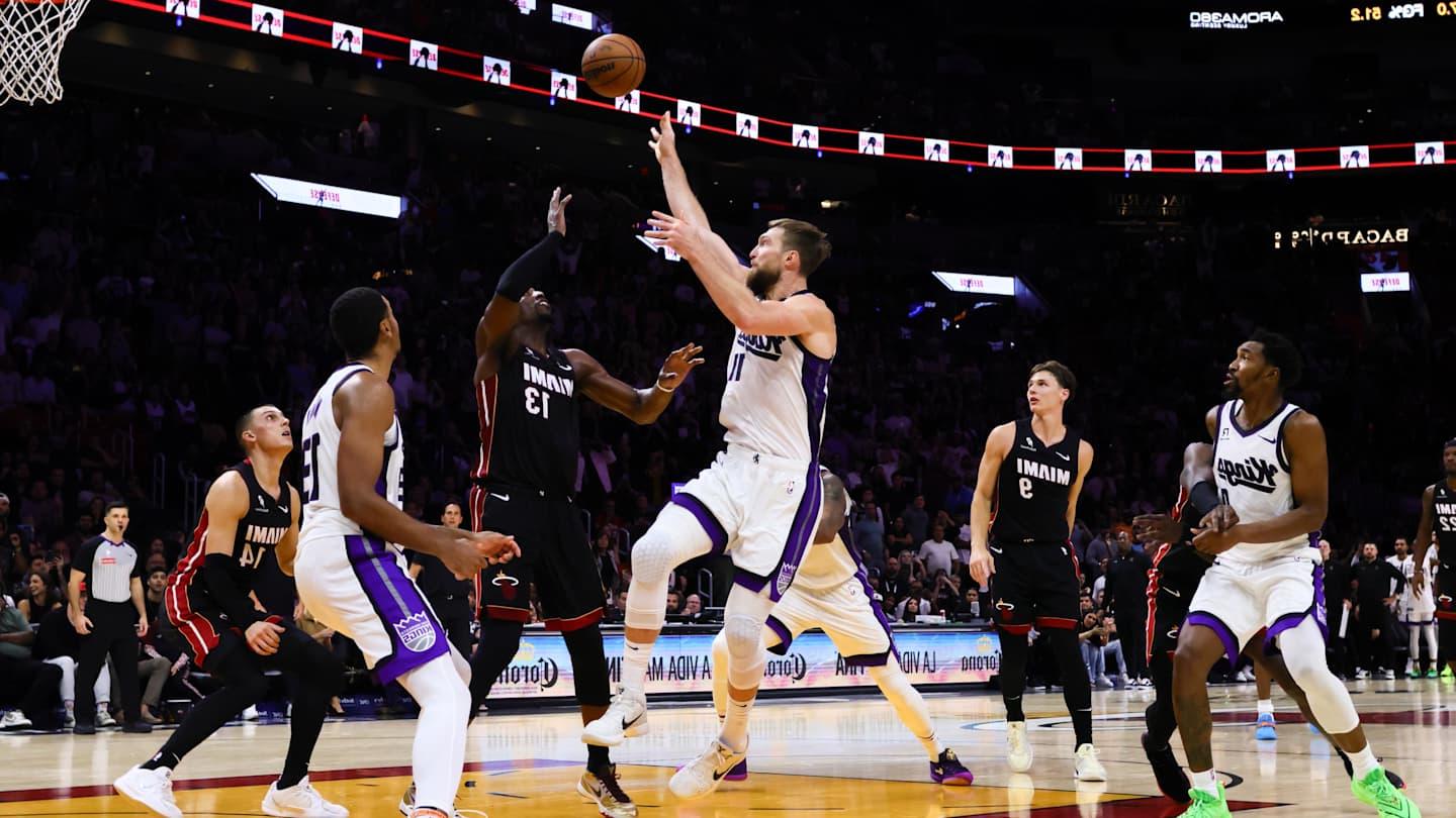 Domantas Sabonis Mocked Bam Adebayo’s Flop Minutes Before Game-Winner