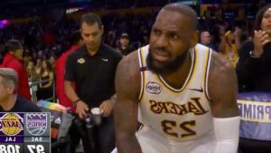 Mics Caught LeBron James's NSFW Message to Rui Hachimura During Lakers' Win