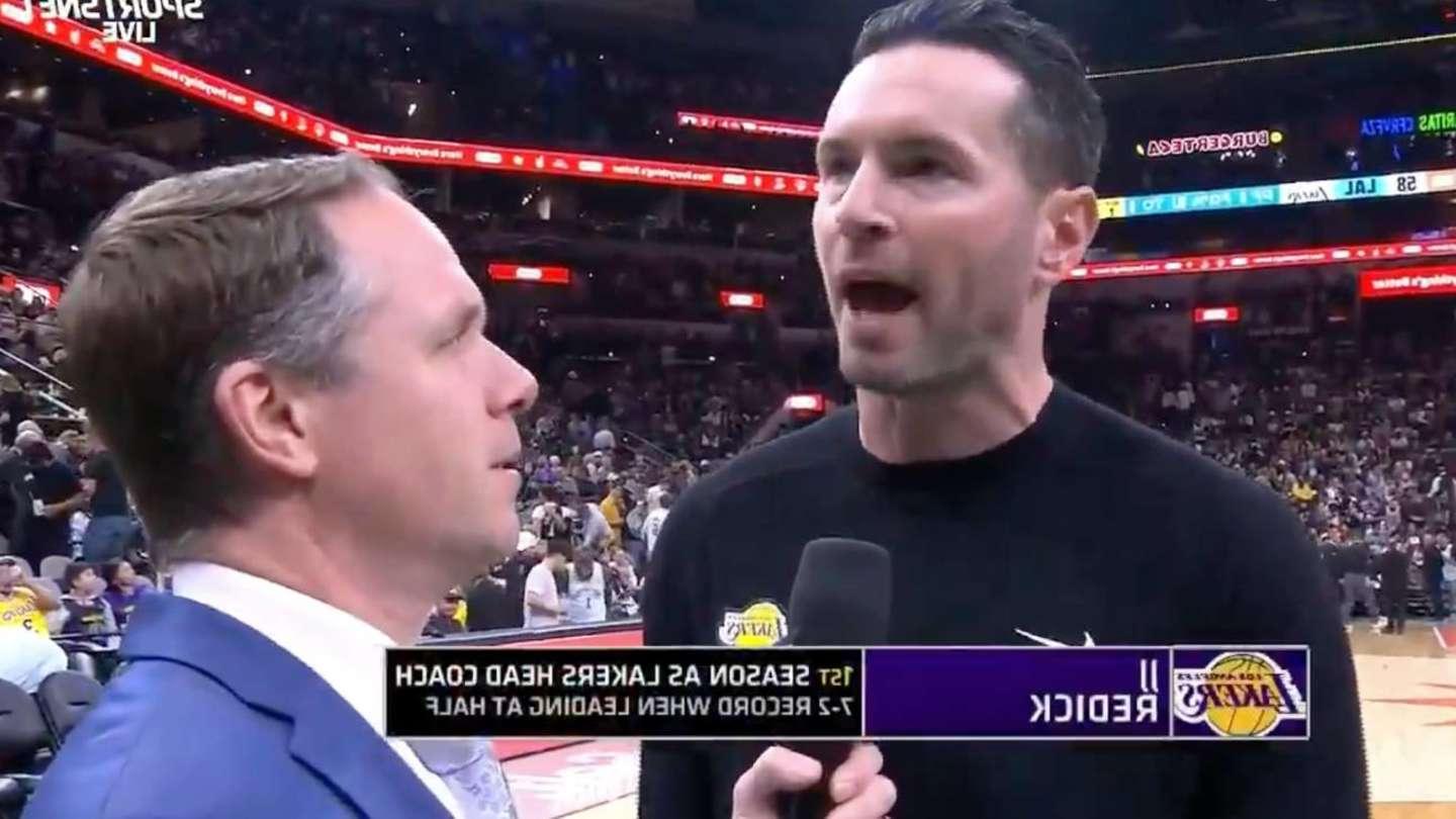 JJ Redick Didn’t Hold Back on Lakers’ ‘Bad’ Play in Animated Sideline Interview
