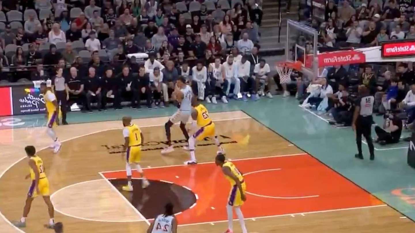 Victor Wembanyama Effortlessly Blowing by LeBron James Left NBA Fans in Awe