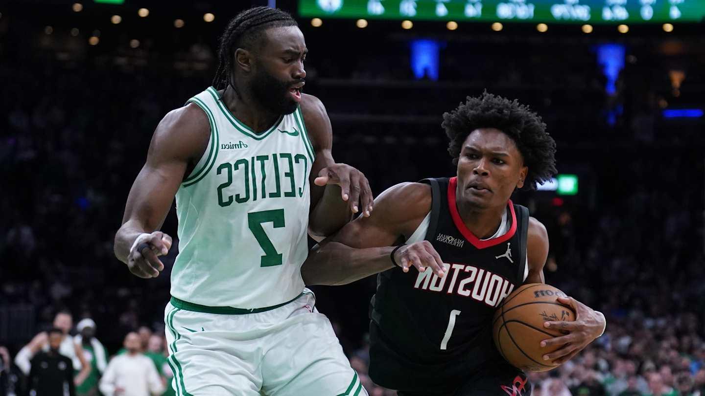Amen Thompson Had Perfect Line After Lifting Rockets to Last-Second Win vs. Celtics