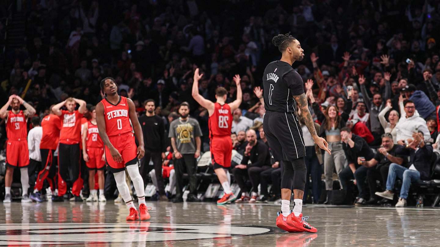 Nets Hit a Pair of Threes in Six Seconds to Pull Huge Upset Over Rockets
