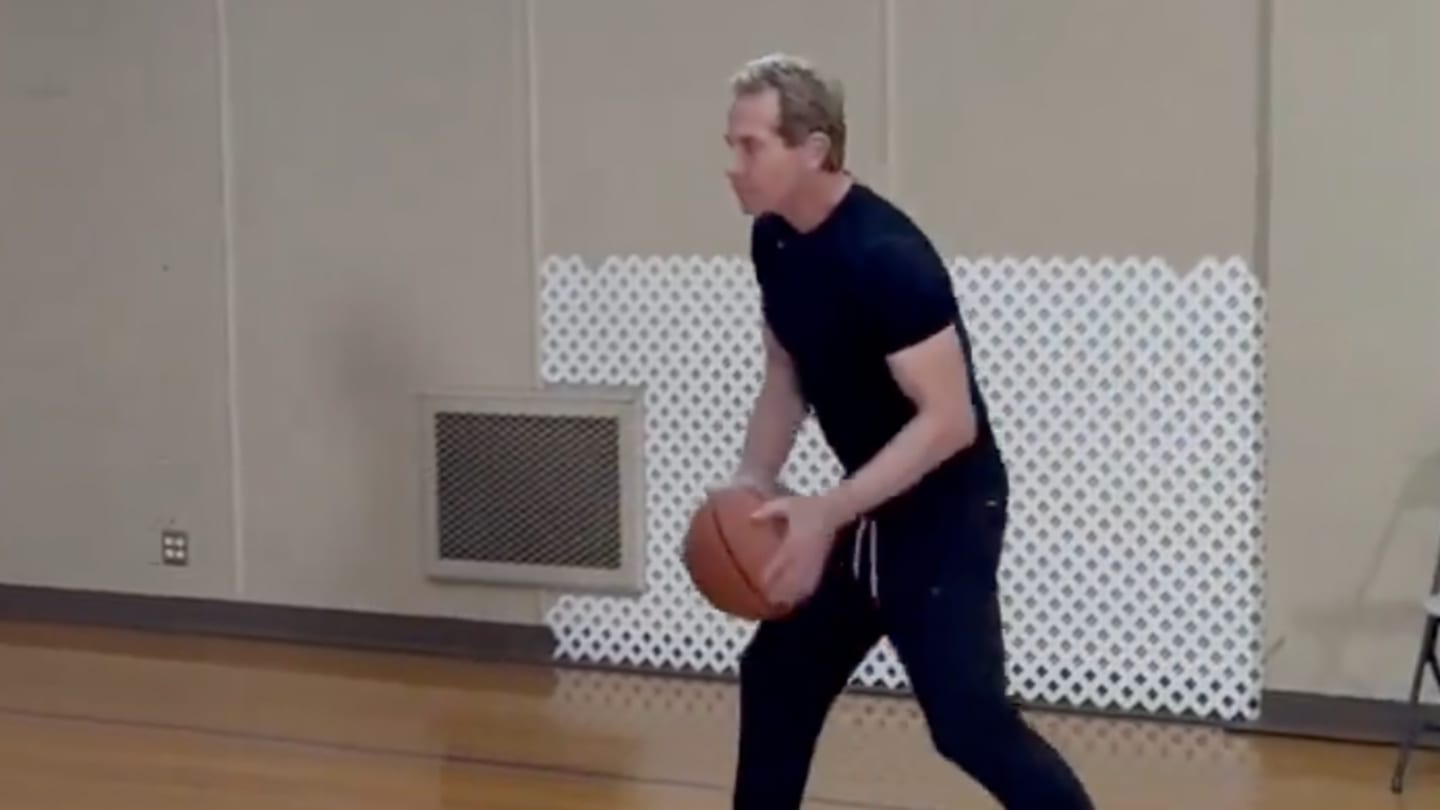 Skip Bayless Laments Poor Shooting During NBA Celebrity Game With Archival Footage