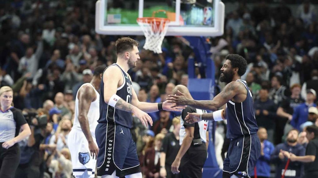 Kyrie Irving Downplays First Matchup Against Luka Doncic Since Trade to Lakers