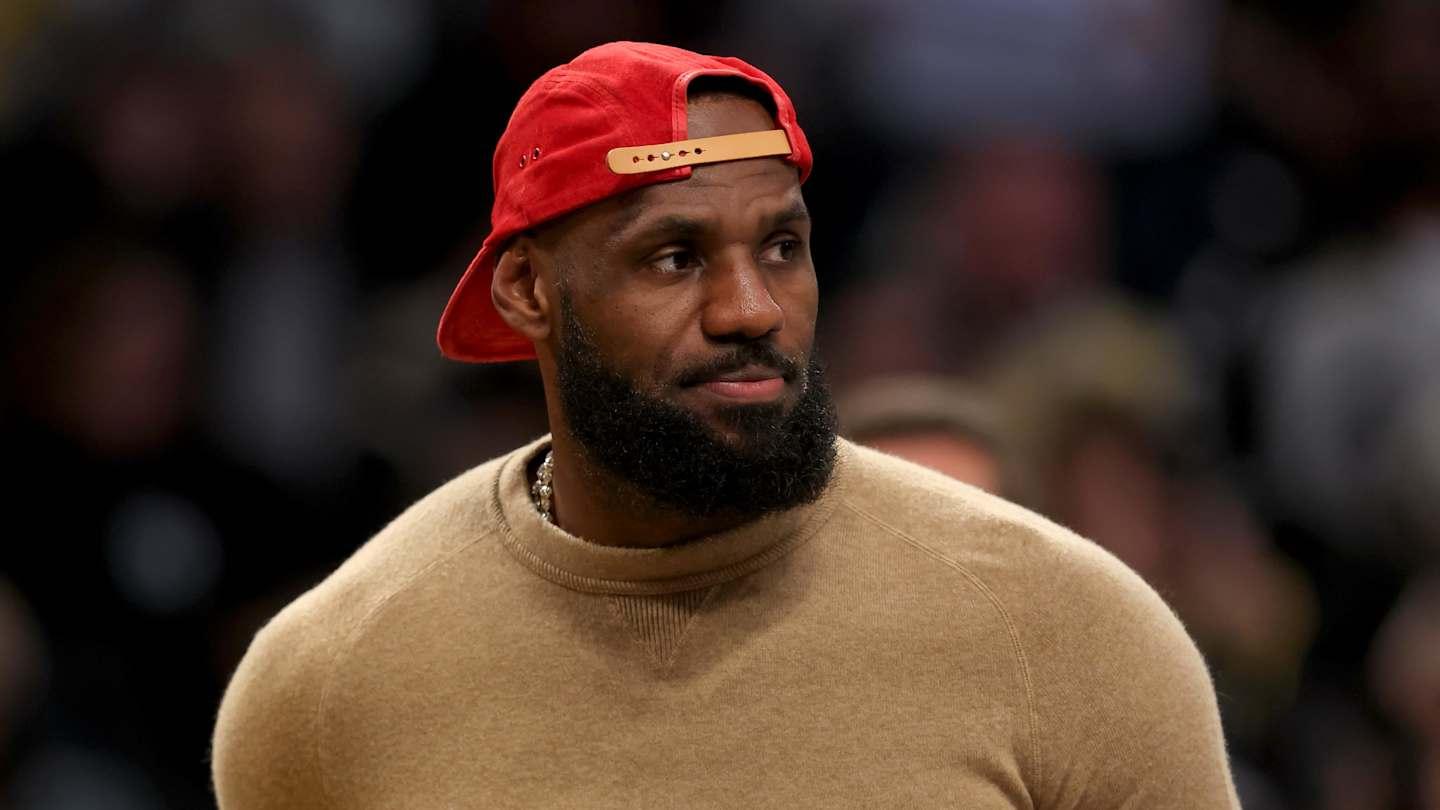 LeBron James, Out for Lakers-Nuggets With Injury, to Catch Son's Title Game