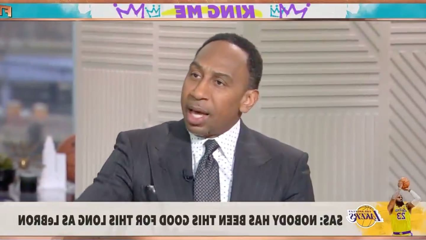 Stephen A. Smith Ready to Retire Michael Jordan-LeBron James Debate