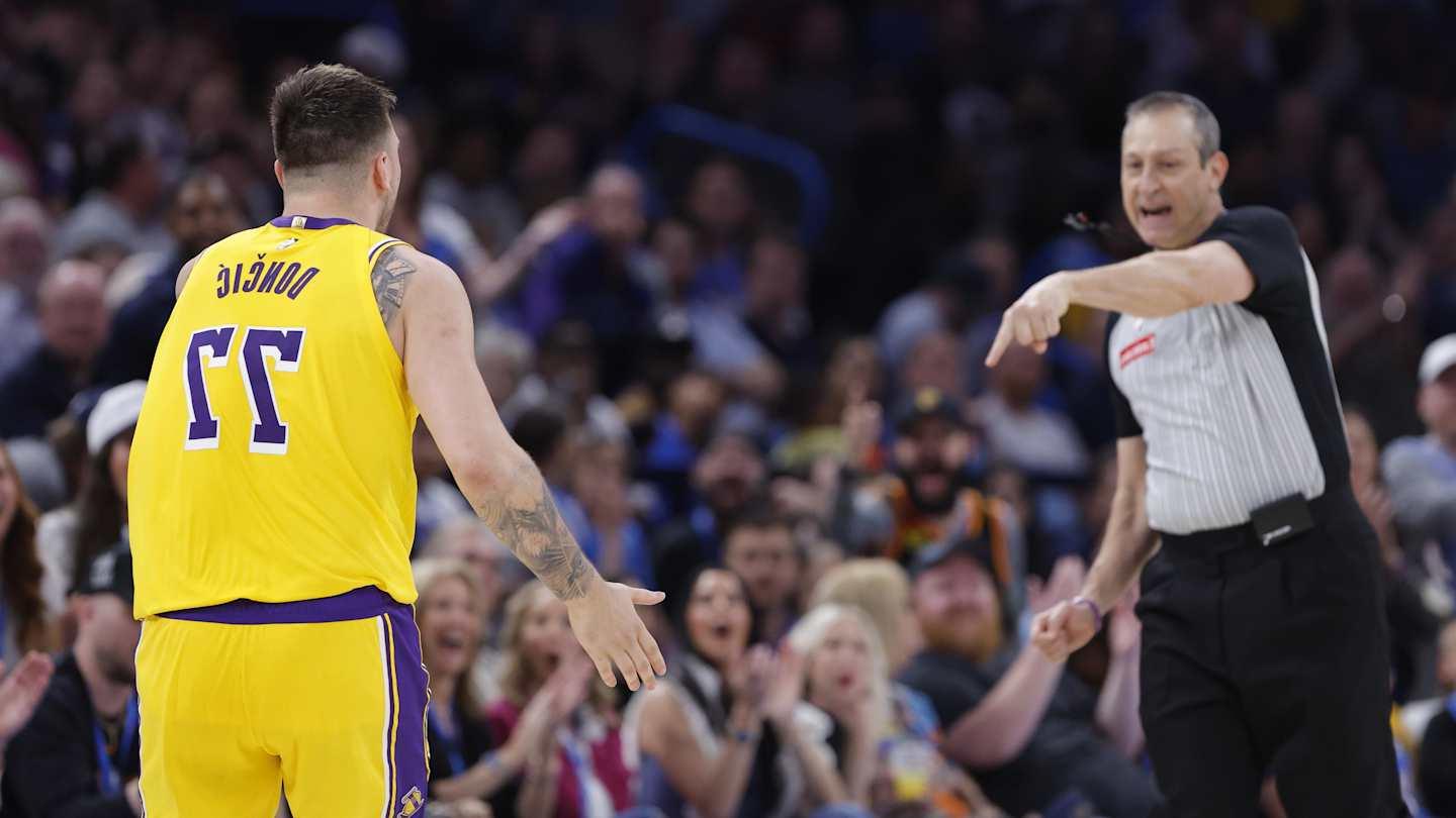 Absurd Luka Doncic Ejection Leads to Great Lakers Radio Call