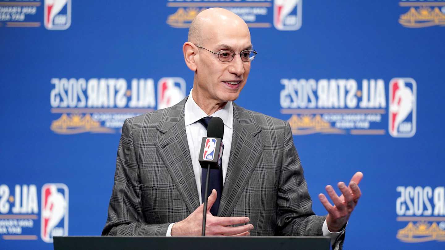 Adam Silver Sympathizes With Mavericks Fans Angry Over Luka Doncic Trade