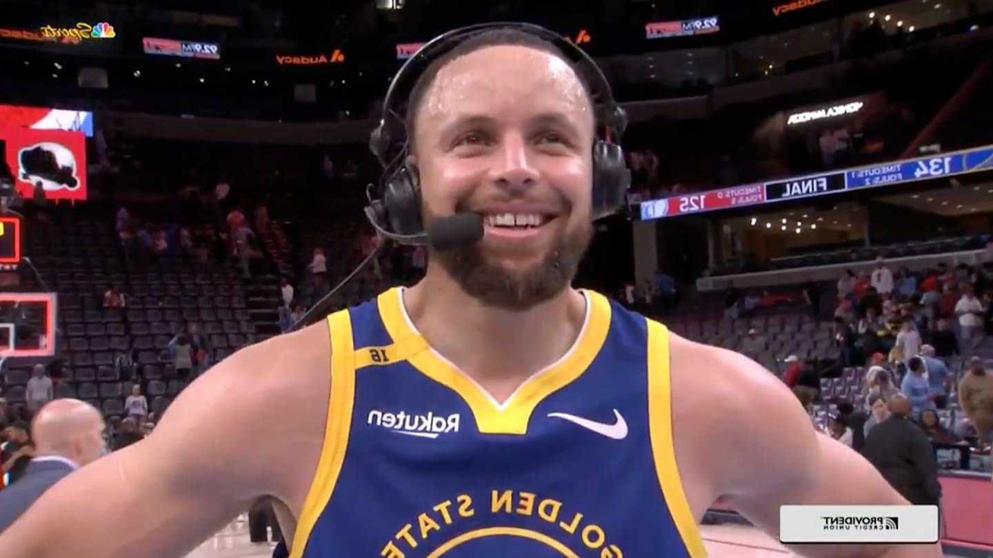 Steph Curry Makes Funny Admission About Three-Point Record After Big Shooting Night