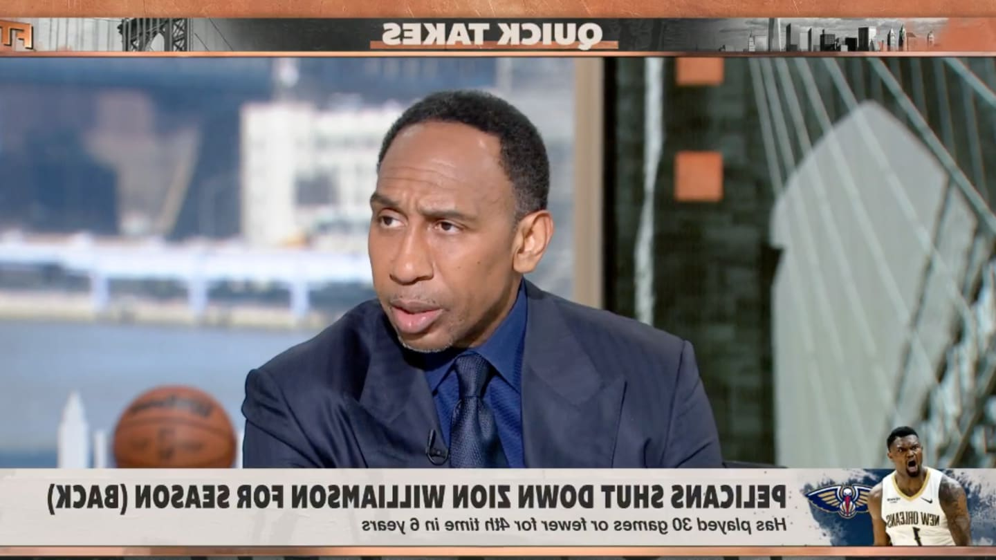 Stephen A. Smith Laments Having to Label Zion Williamson a 'Bust'