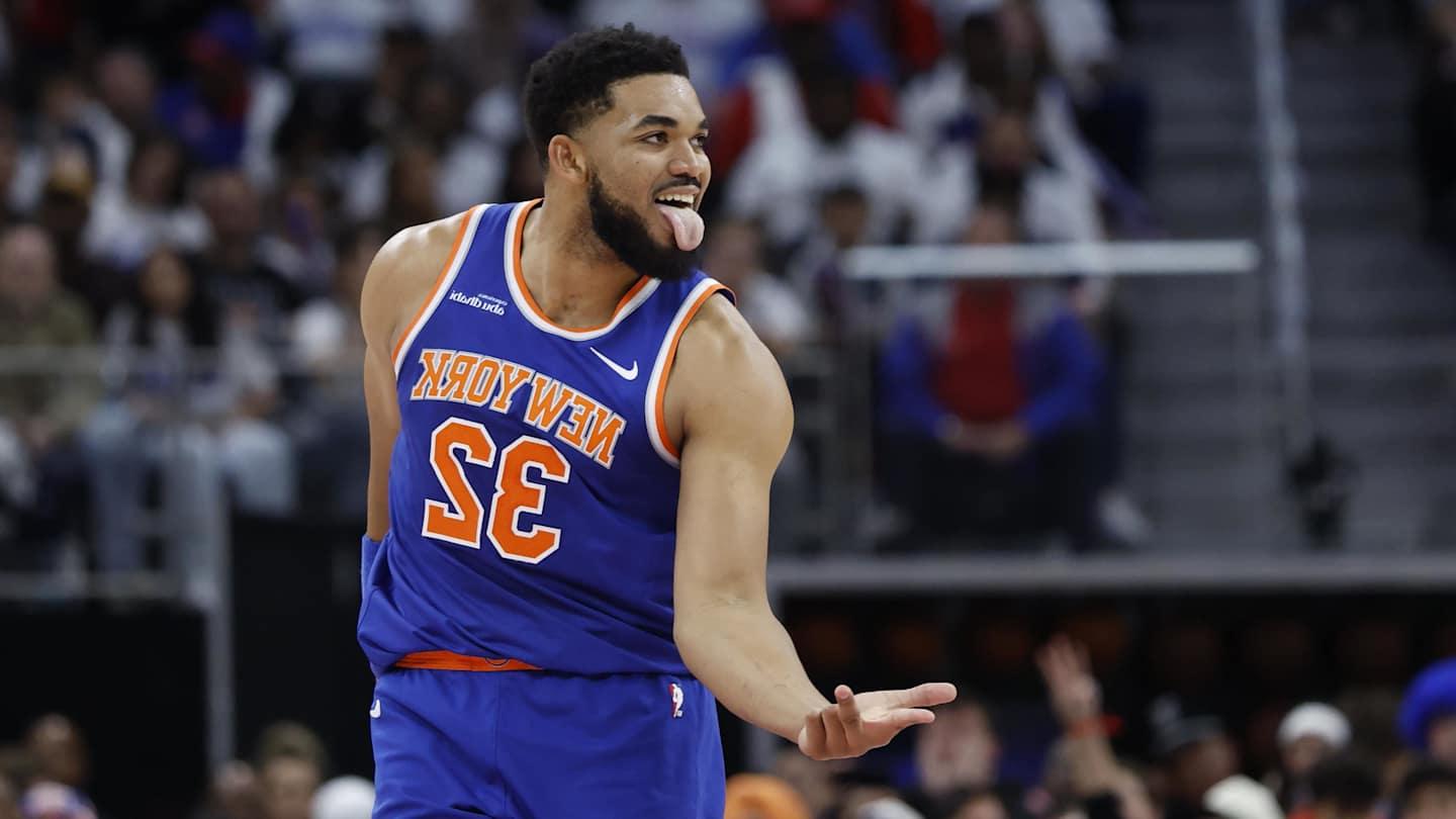 Karl-Anthony Towns Had Incredible Late-Game Sequence to Lift Knicks to Game 4 Win