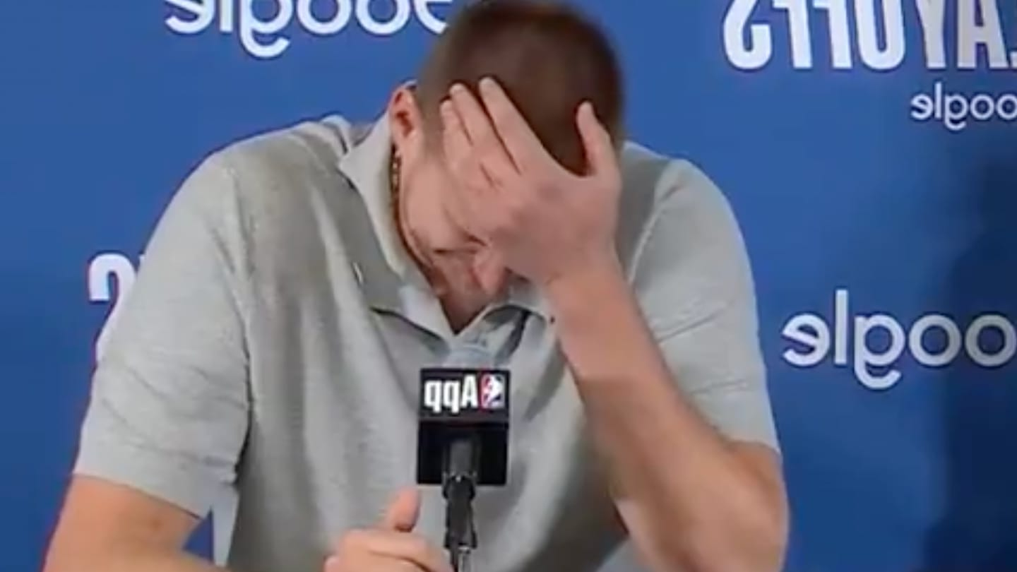 Nikola Jokic Could Only Laugh After His Clutch Airball Set Up Aaron Gordon's Game-Winner