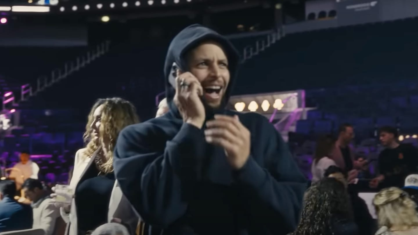 Cameras Caught Warriors Absolutely Losing it Learning of Luka Doncic Trade