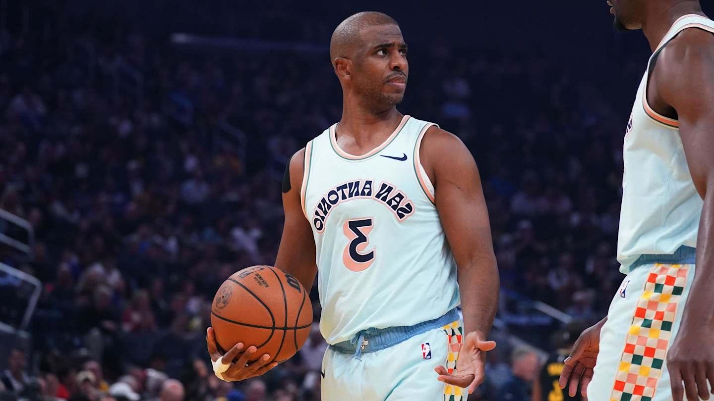 NBA Insider Provides Chris Paul Update Following Spurs' Draft Lottery Luck