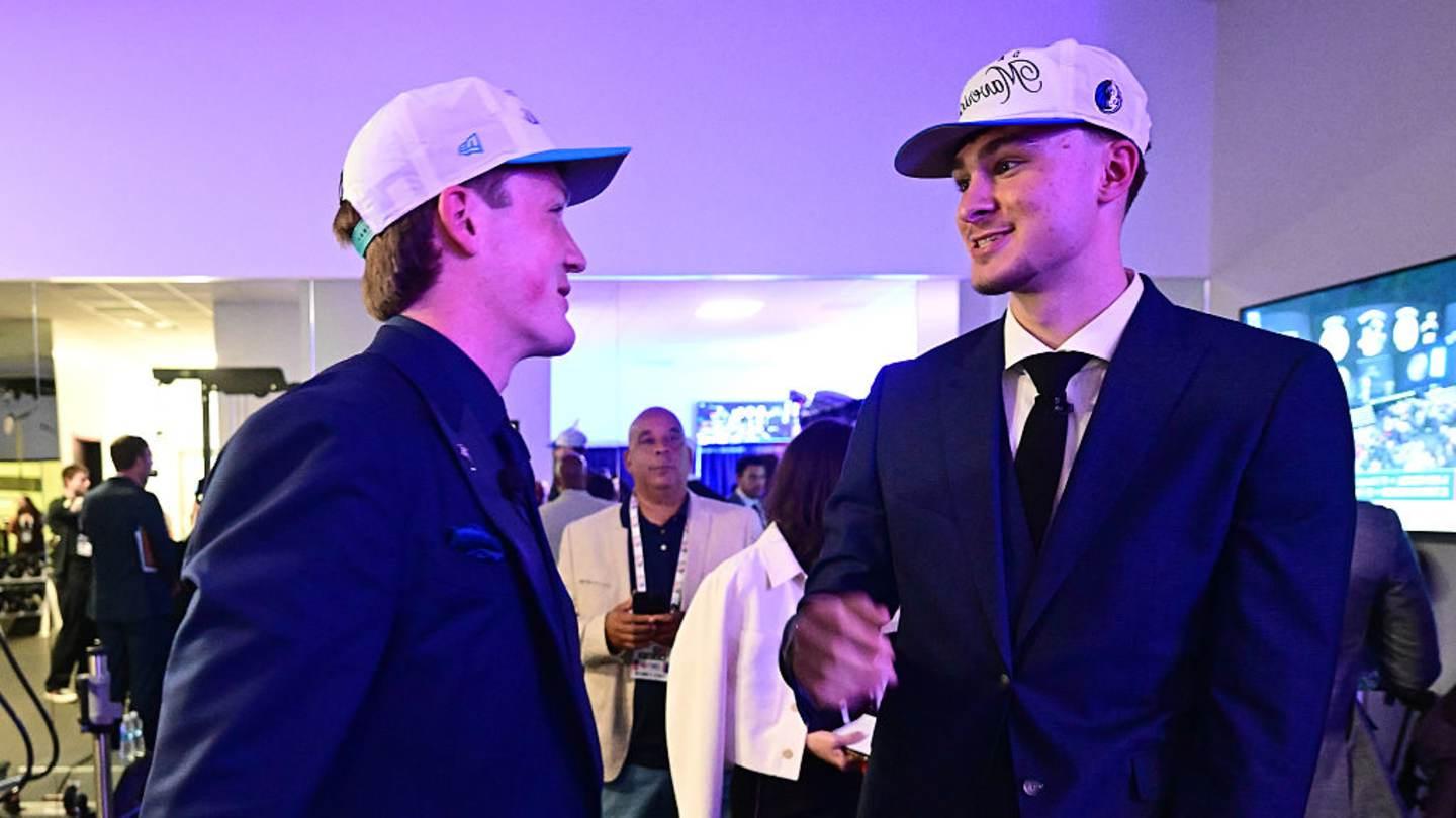 Kon Knueppel Had Sweet Reaction to Video of Cooper Flagg's Support on Draft Night