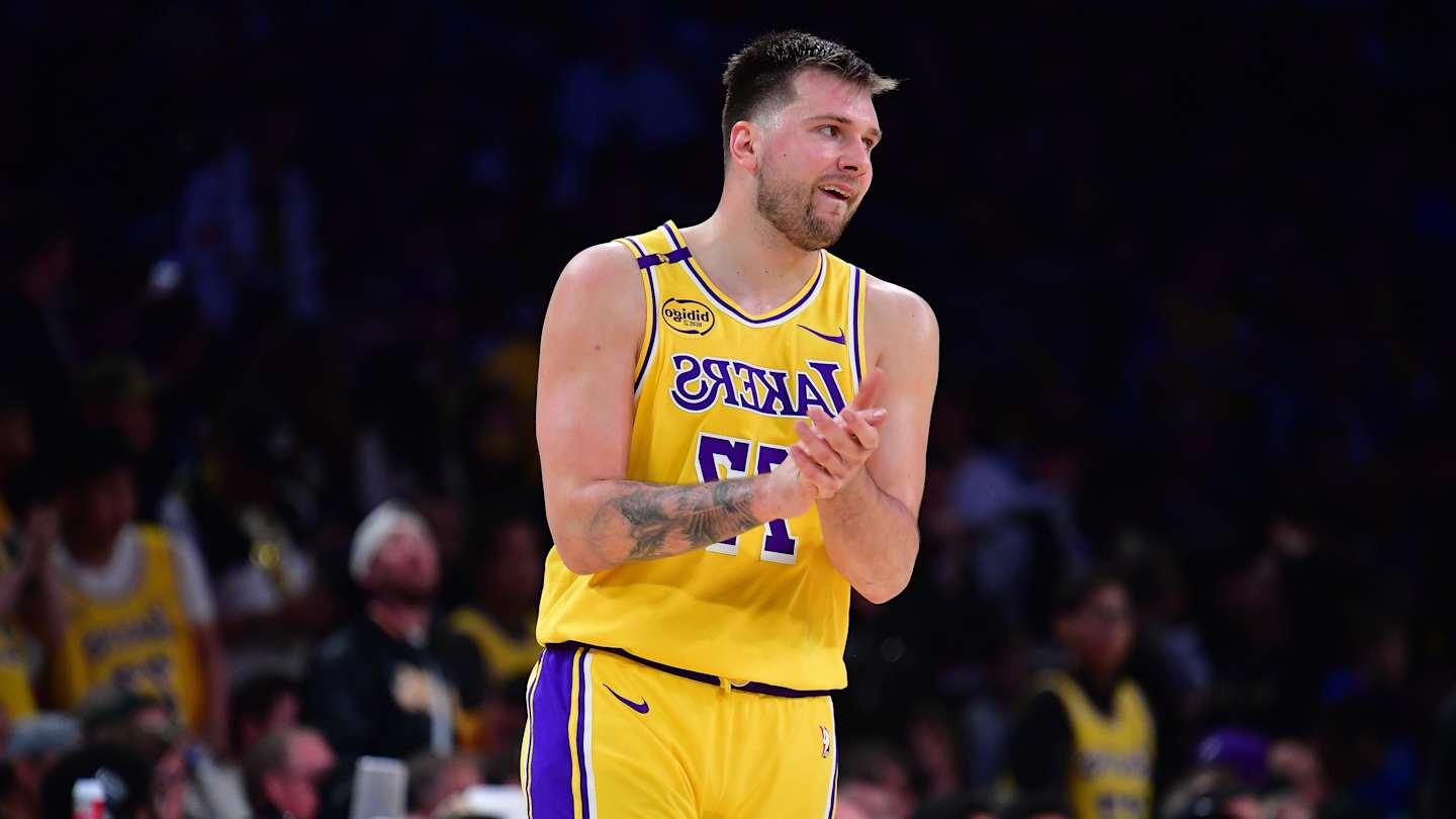 Luka Doncic Discusses Motivation for Weight Loss During Interview at Yankees Game