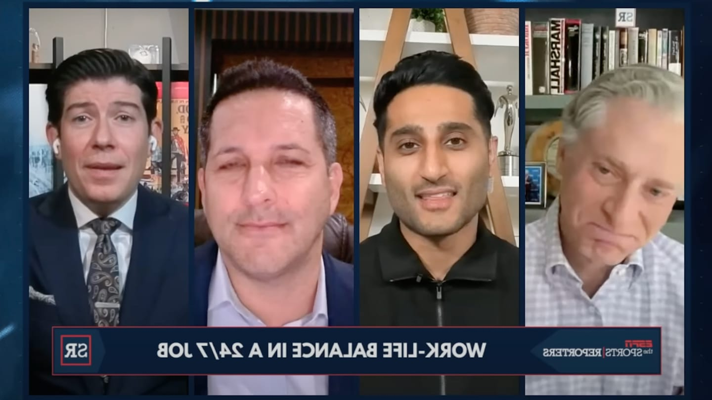 Shams Charania Confirms Bleak Insider Social Life Details on ‘The Sports Reporters'