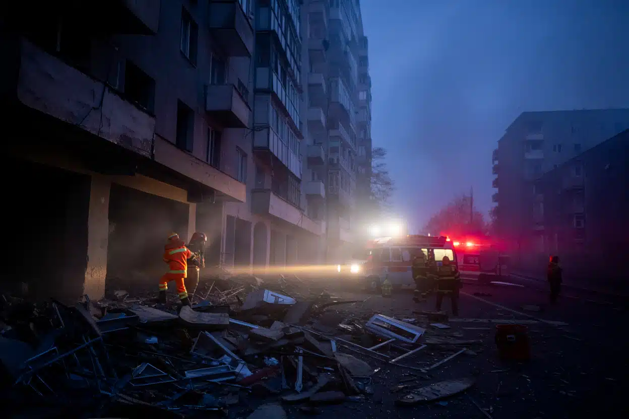 Rare central Kyiv strike kills 15, injures 48 as Russia launches 629 attacks