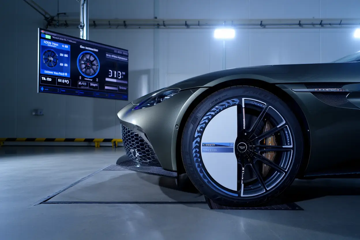Pirelli Cyber Tyre Deal In 2025 Reveals How Aston Martin Will Use Live Sensor Data