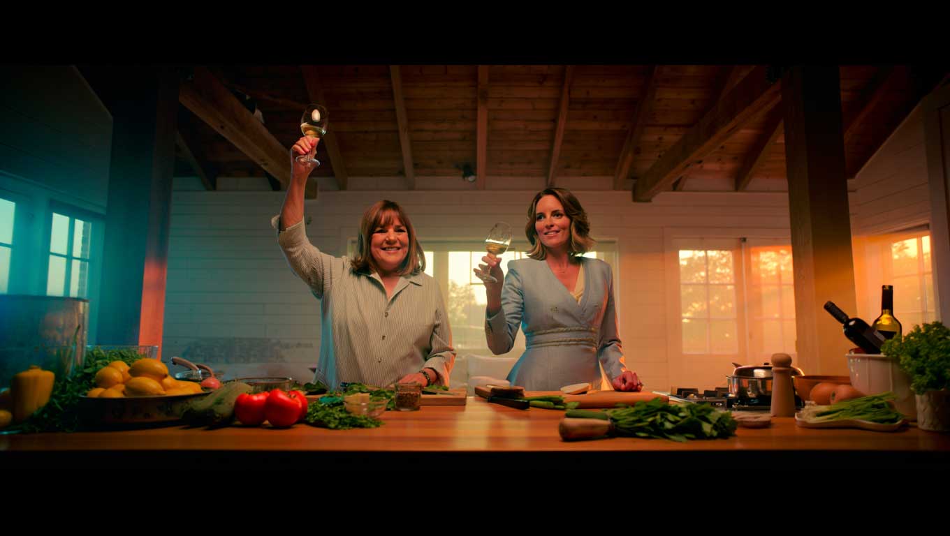 Ina Garten kicks off "Be My Guest" season 7 with Tina Fey on Food Network Oct. 19