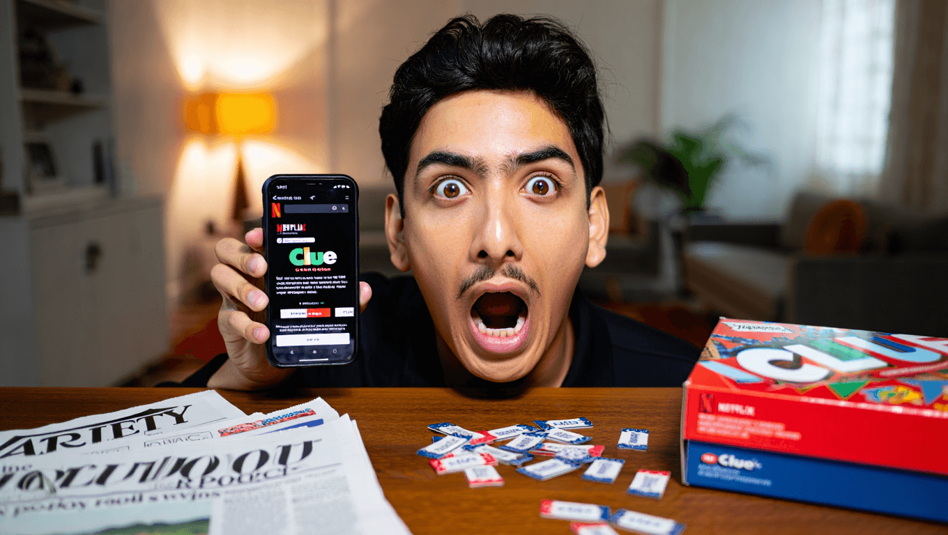 Netflix Reveals 'Clue' Competition Format in 2025 - Why IP TV Strategy Shifts