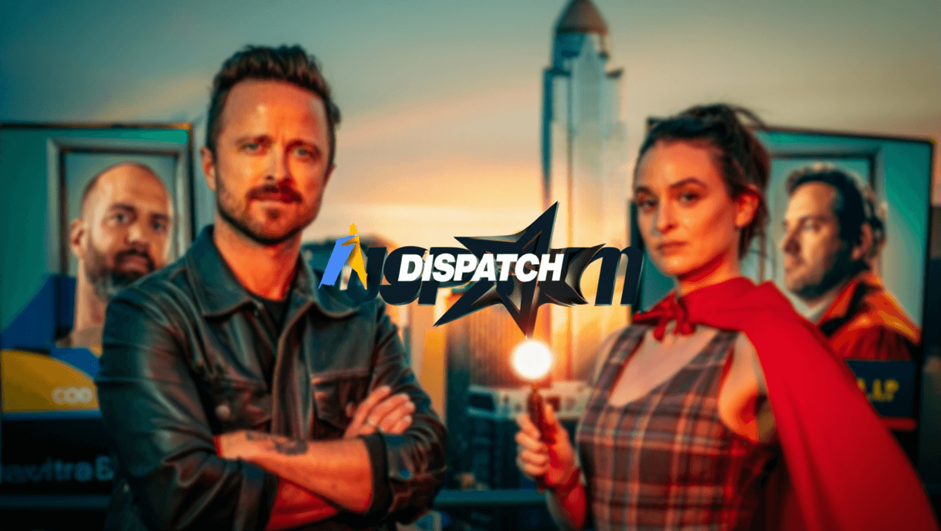 Dispatch game cast features Aaron Paul, Laura Bailey, and all-star ensemble