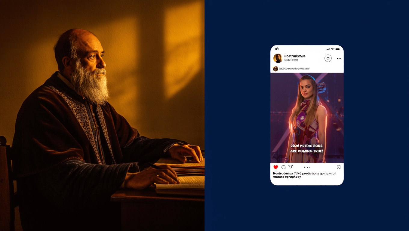 Nostradamus 2026 predictions warn of World War III and AI takeover as theories go viral
