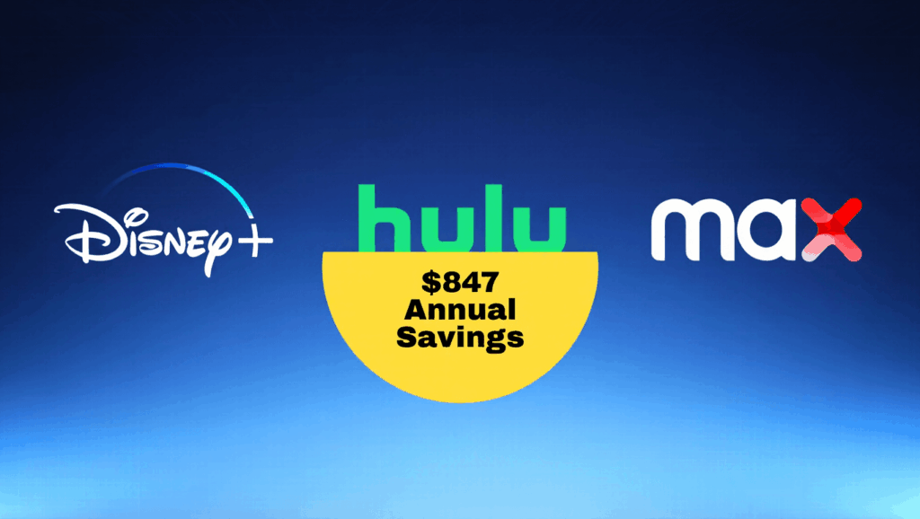 The Disney+/Hulu/Max Bundle Saves You $847 Annually
