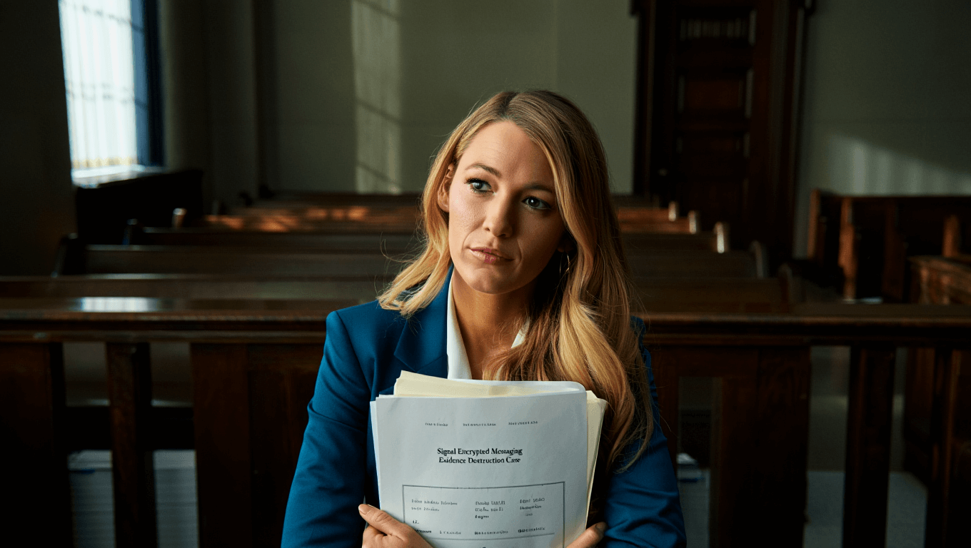 Justin Baldoni accused of destroying evidence using encrypted app Signal in Blake Lively lawsuit