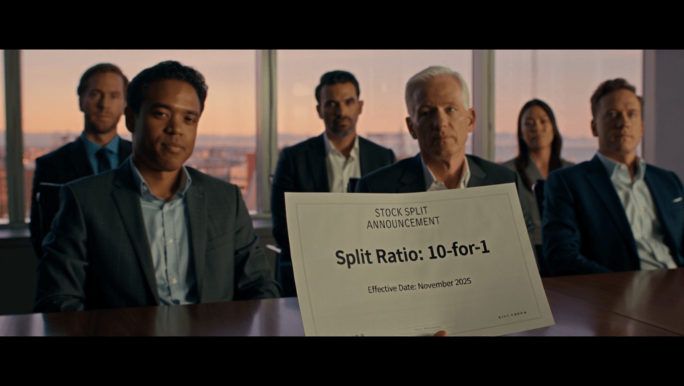 Netflix stock spikes 3% after announcing 10-for-1 split on Oct 30