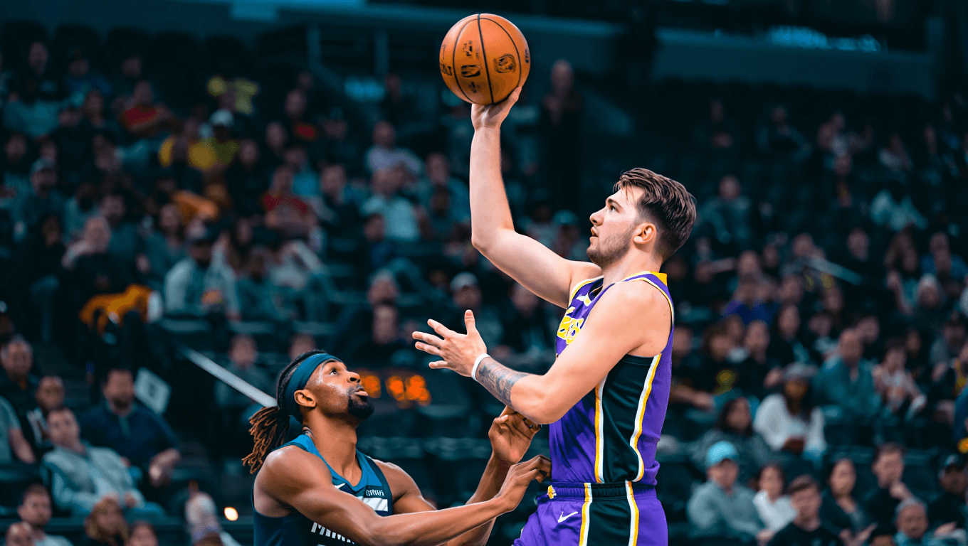 Lakers defeat Timberwolves 128-110 as Luka Doncic scores 49, makes NBA history