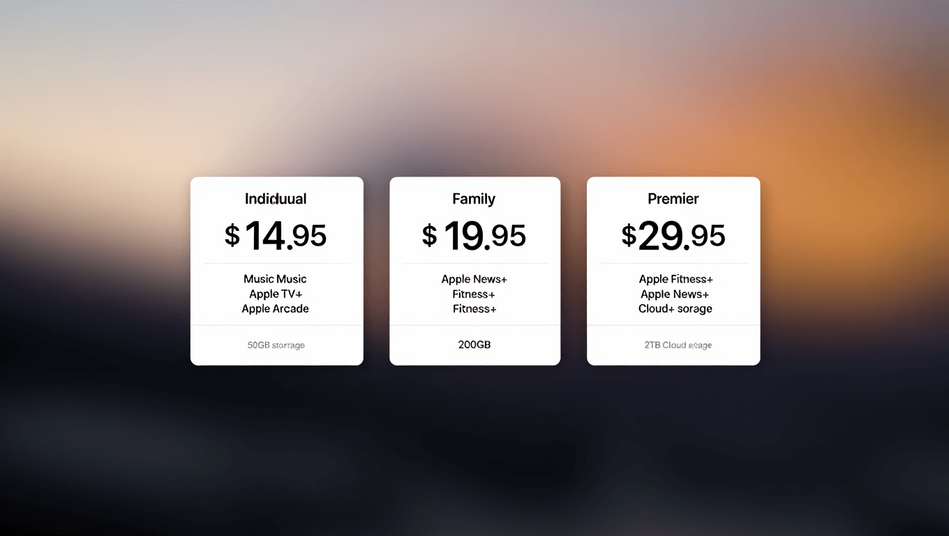 Apple One Bundle Beats Paying Separately - Do the Math