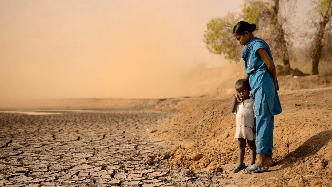 Casi el 80% de las personas en situación de pobreza enfrenta amenazas ambientales en el mundo