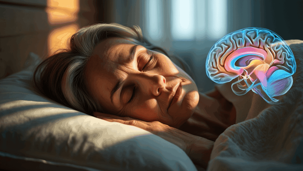 Cómo los hábitos de sueño influyen en la edad biológica del cerebro
