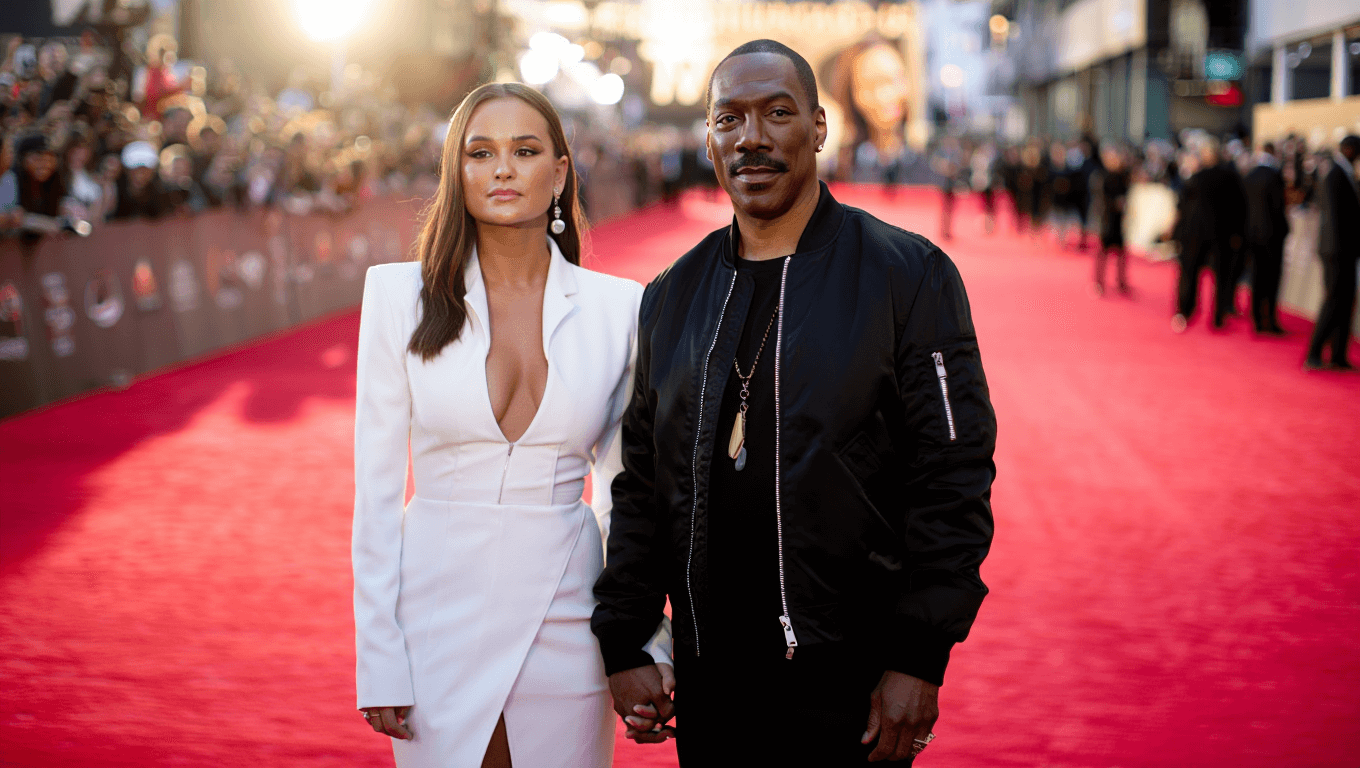Eddie Murphy's wife Paige Butcher stuns at Being Eddie documentary premiere