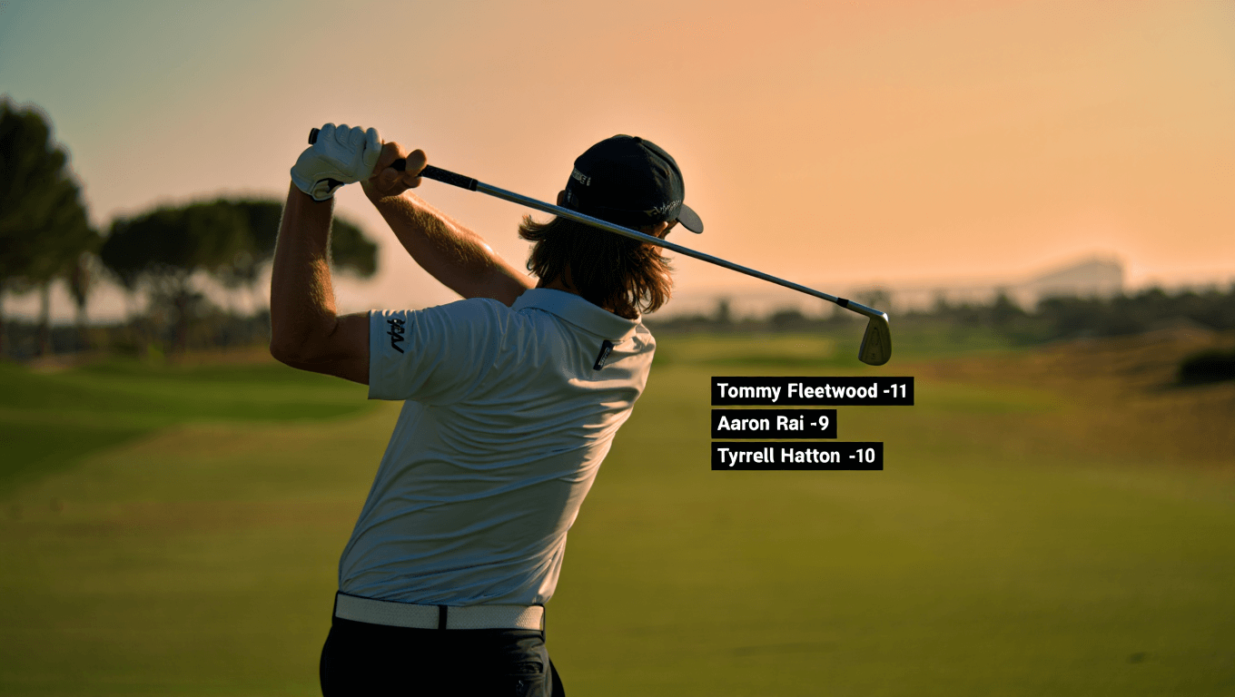 DP World Tour: Tommy Fleetwood leads Abu Dhabi Championship as Tyrrell Hatton surges