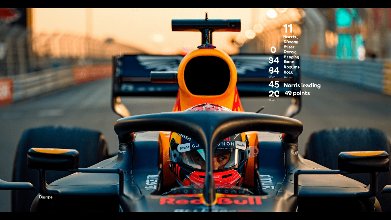 F1 Las Vegas shapes up as title decider as Verstappen seeks miracle vs McLaren