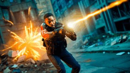 The Running Man explodes into theaters with Glen Powell in Edgar Wright action thriller