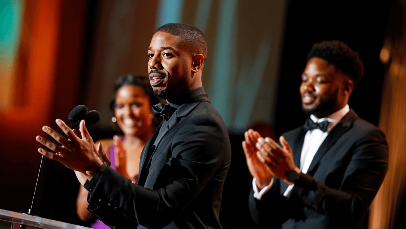 Michael B Jordan receives 2025 American Cinematheque Award, gives emotional speech at Beverly Hilton gala