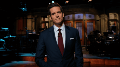 Glen Powell hosts SNL for first time, calls lifelong dream come true