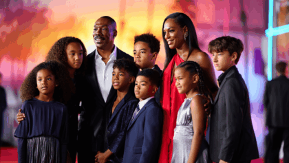 Eddie Murphy makes rare red carpet appearance with 7 of his 10 kids at Being Eddie premiere