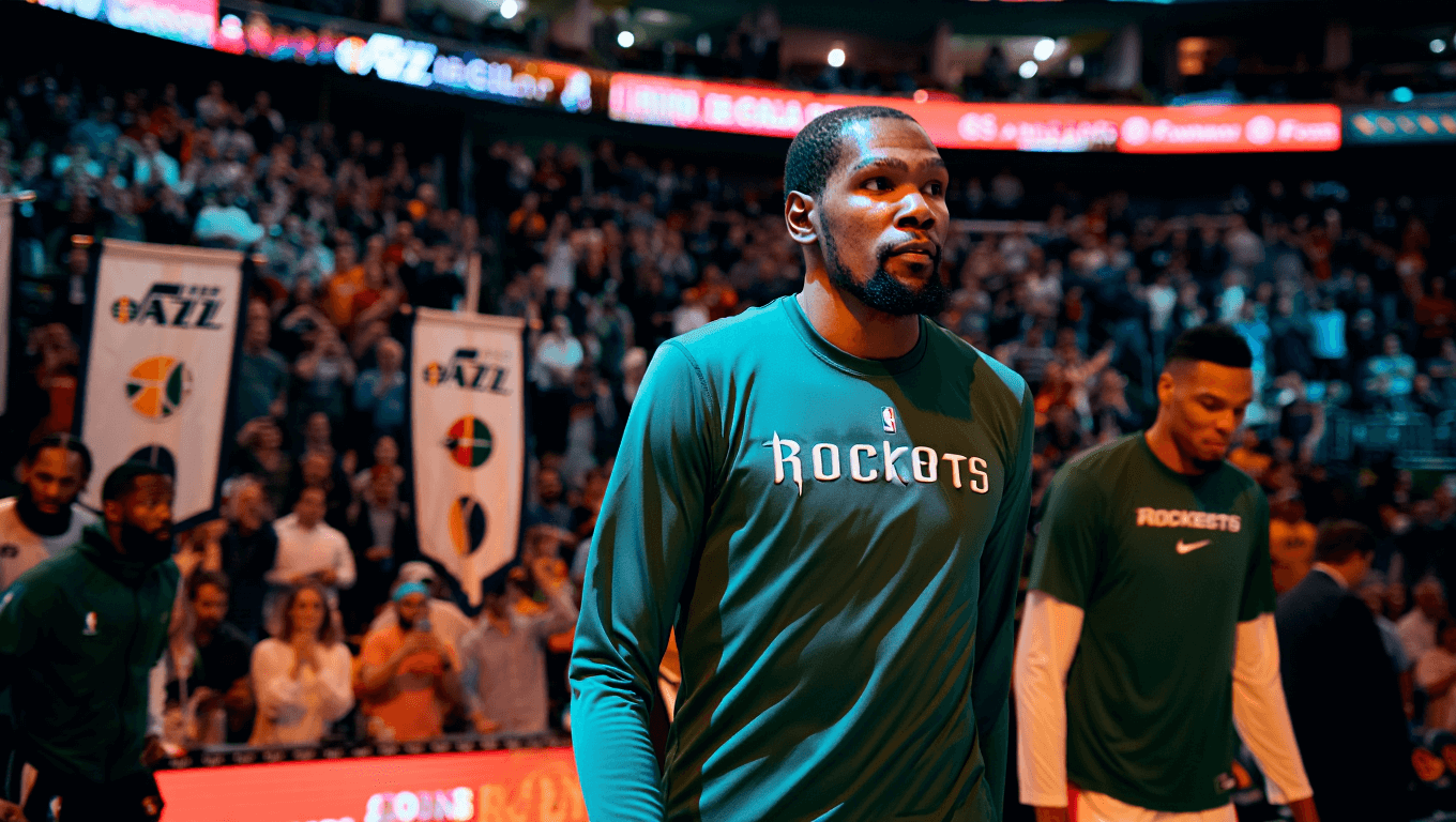 Rockets vs Jazz tips off in Salt Lake City as Kevin Durant set to