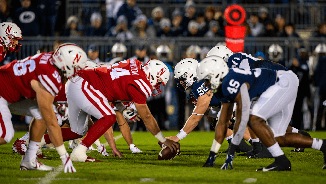 Nebraska Cornhuskers set for prime-time showdown at Penn State Nov. 22