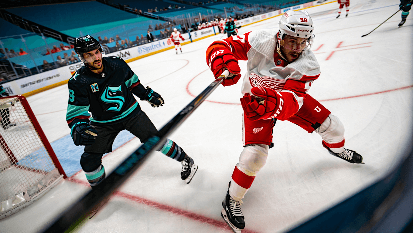 Red Wings face stifling Kraken defense in Tuesday night matchup