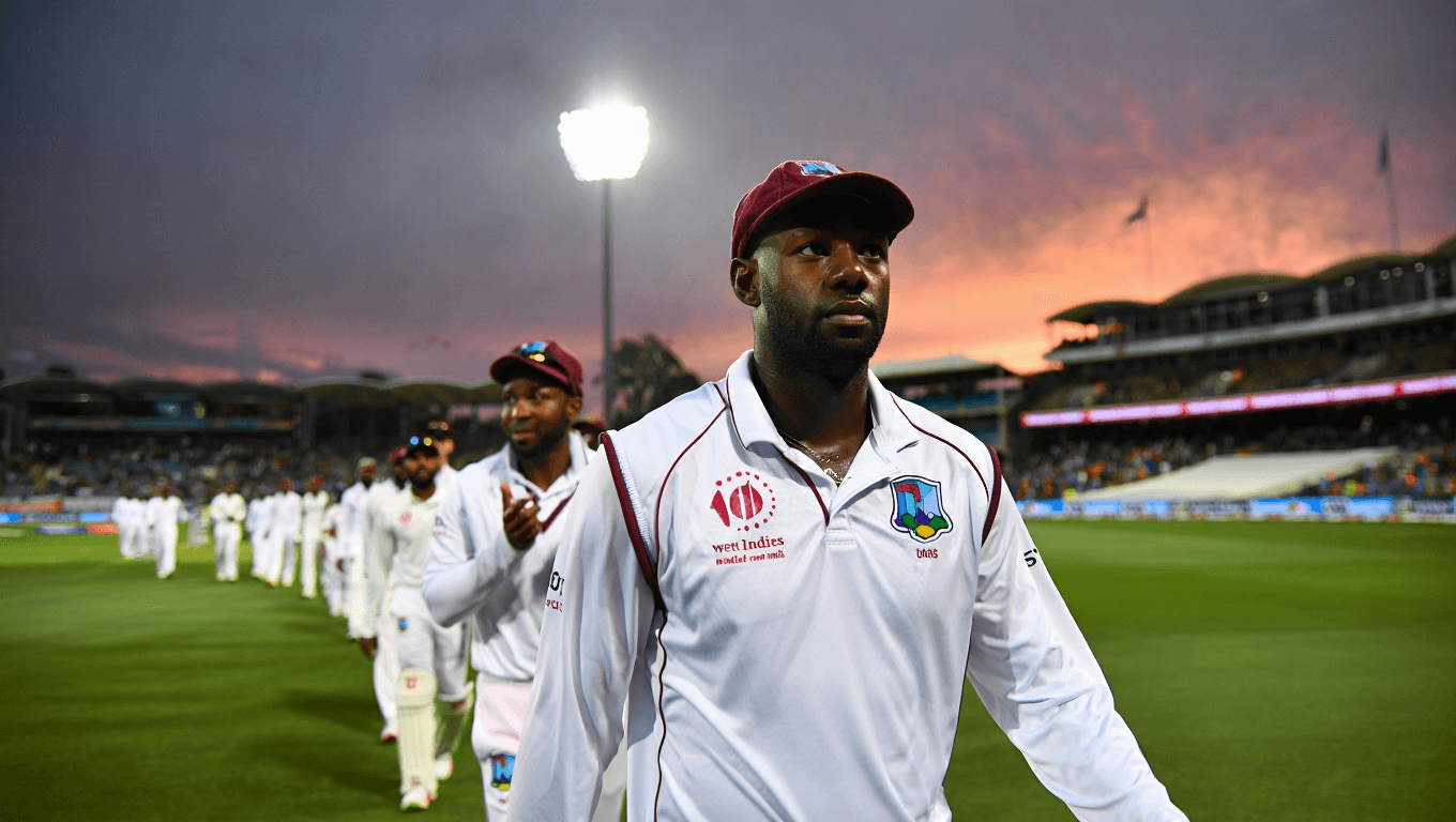 West Indies battles New Zealand in rain-shortened 2nd ODI at Napier seeking series leveler